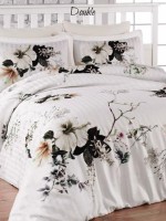 Maison Dor Alita beige постельное белье 200x220см сатин жаккард