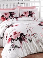 Maison Dor Alita pink постельное белье 200x220см сатин жаккард — изображение 3