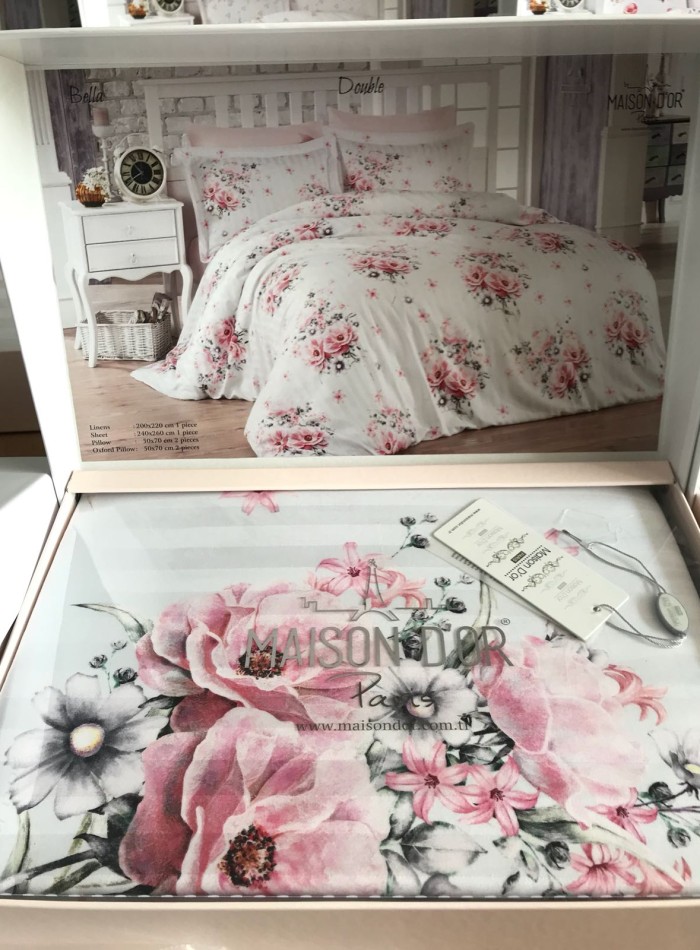 Maison Dor Bella постельное белье 200x220см сатин жаккард — изображение 2