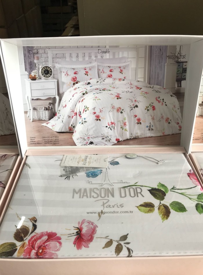 Maison Dor Daisi постельное белье 200x220см сатин жаккард — изображение 2