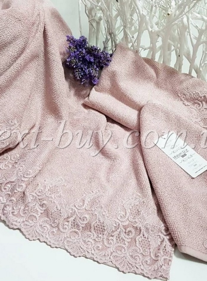 Maison D'or New Trendy Jasmin Cotton набір рушників бавовна рожевий - Зображення 4