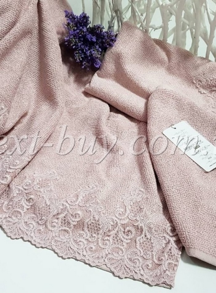 Maison D'or New Trendy Jasmin Cotton набір рушників бавовна рожевий - Зображення 2