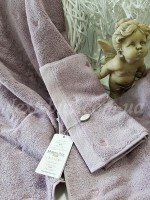 Maison D'or Soft Hearts Cotton набір рушників бавовна фіолетовий - Зображення 3