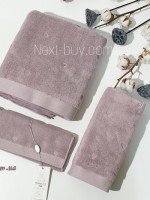 Maison D'or Soft Hearts Cotton набір рушників бавовна фіолетовий