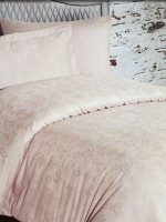 Maison D'or Mirabella постельное белье 200x220см сатин жаккард розовый — изображение 3
