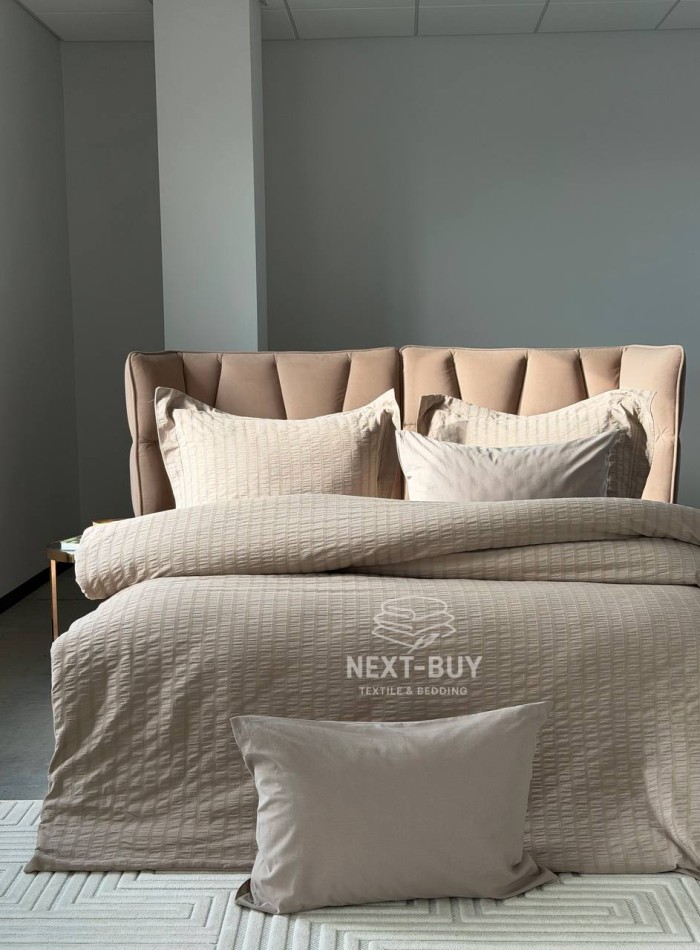 Maison Dor New Camile bej постільна білизна 200x220см - Зображення 2