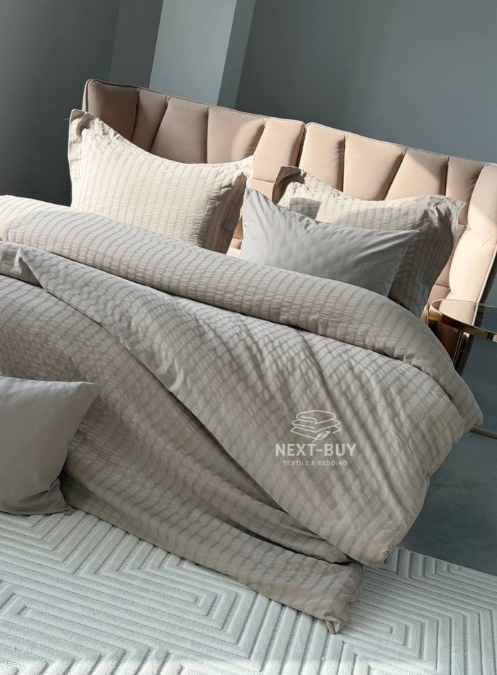 Maison Dor New Camile bej постільна білизна 200x220см - Зображення 4