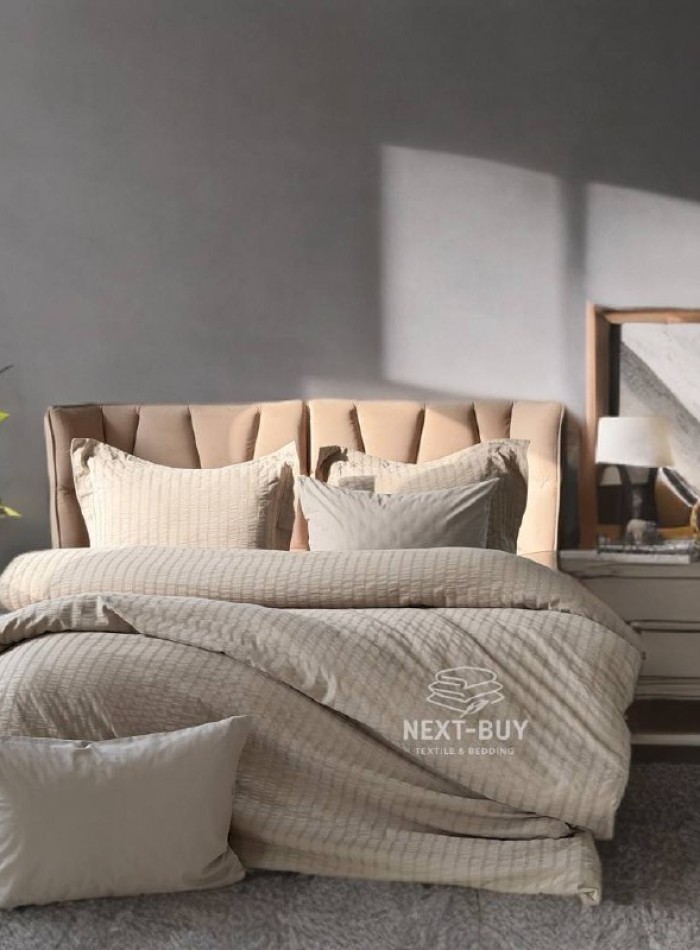 Maison Dor New Camile bej постільна білизна 200x220см - Зображення 5