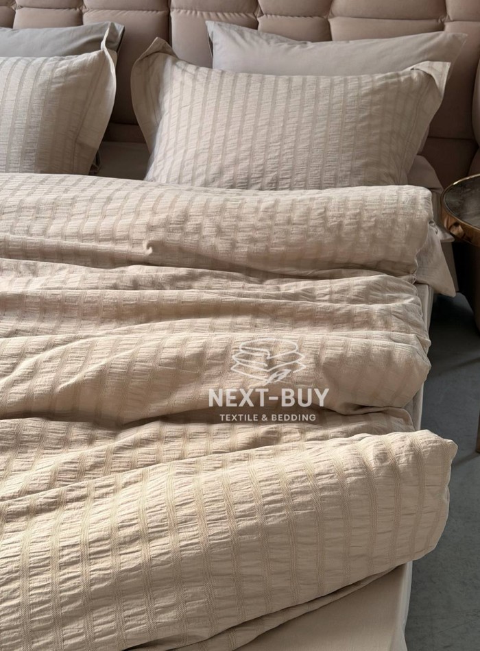 Maison Dor New Camile bej постільна білизна 200x220см - Зображення 7