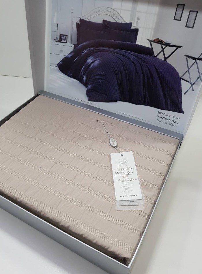 Maison Dor New Camile bej постільна білизна 160x220 - Зображення 2