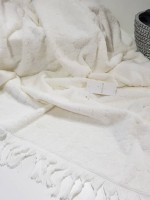 Maison D'or Paris Danielle Bedspread махровая простынь с бахромой хлопок крем