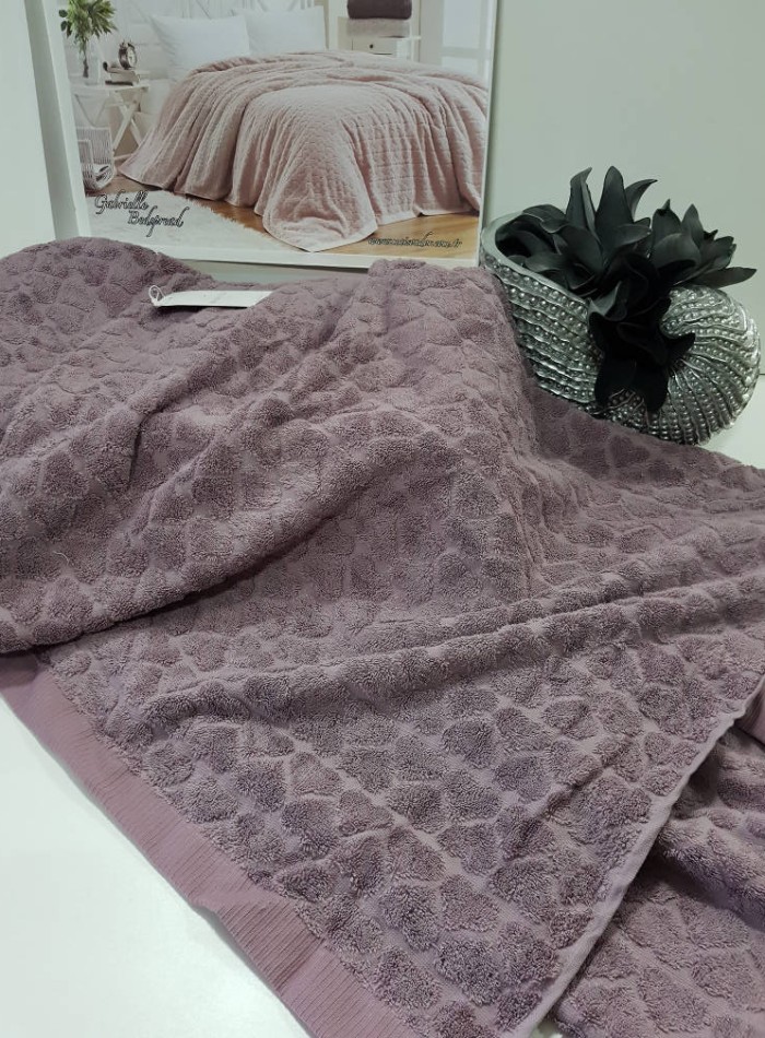 Maison D'or Paris Gabrielle Bedspread махровая простынь хлопок фиолетовый — изображение 7