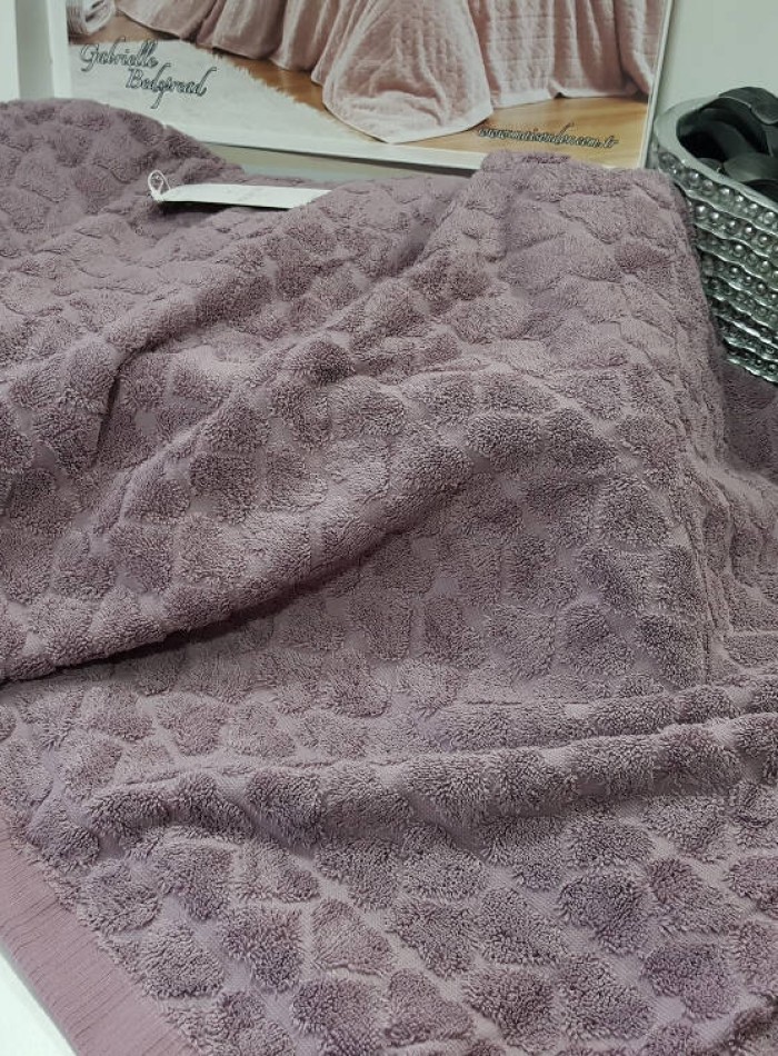 Maison D'or Paris Gabrielle Bedspread махровая простынь хлопок фиолетовый — изображение 5