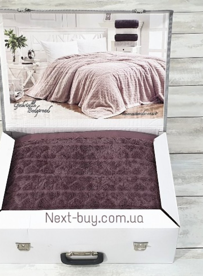 Maison D'or Paris Gabrielle Bedspread махровая простынь хлопок фиолетовый — изображение 2