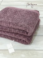 Maison D'or Paris Gabrielle Bedspread махровая простынь хлопок фиолетовый — изображение 3