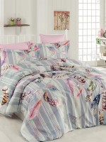 Maison Dor Riva grey постільна білизна 200x220см сатин - Зображення 2
