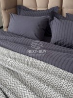 Maison Dor New Camile antracite постільна білизна 160x220см - Зображення 7