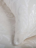 Deco Bianca JK 17-02 Krem постільна білизна сатин жаккард 200x220 см - Зображення 3
