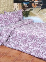 Deco Bianca JK 17-05 Bordo постельное белье сатин жаккард 200x220 см