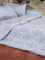 Deco Bianca JK 17-06 Gri постельное белье сатин жаккард 200x220 см