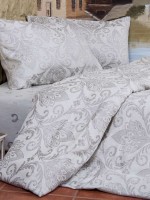 Deco Bianca JK 17-06 Gri постельное белье сатин жаккард 200x220 см — изображение 2