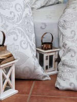 Deco Bianca JK 17-06 Gri постельное белье сатин жаккард 200x220 см — изображение 3