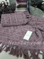 Maison D'or Gabrielle Towel набір рушників 50х100 85х150 світло-фіолетовий - Зображення 3