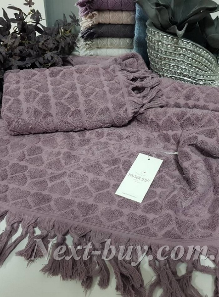 Maison D'or Gabrielle Towel набір рушників 50х100 85х150 світло-фіолетовий - Зображення 2