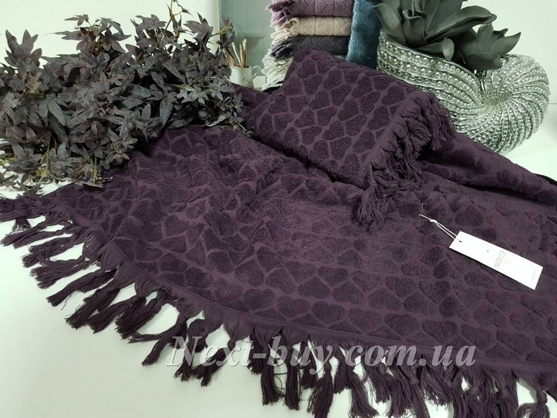 Maison D'or Gabrielle Towel набір рушників 50х100 85х150 фіолетовий - Зображення 1
