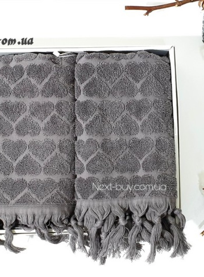Maison D'or Gabrielle Towel набір рушників 50х100 85х150 сірий - Зображення 4