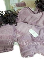 Maison D'or Suzanne Lila набір бавовняних рушників 3шт. фіолетовий