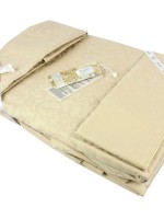 La Perle Постільна білизна Sateen жаккард бежевий євро 200*220/4*50*70 - Зображення 2