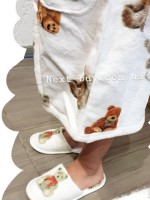 Maison D`or Tobi Junior Bathrobe детский халат с тапочками — изображение 4