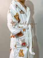 Maison D`or Tobi Junior Bathrobe детский халат с тапочками — изображение 2