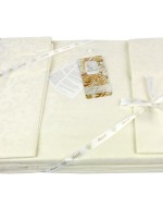 La Perle Постельное белье Sateen жаккард крем евро 200*220/4*50*70