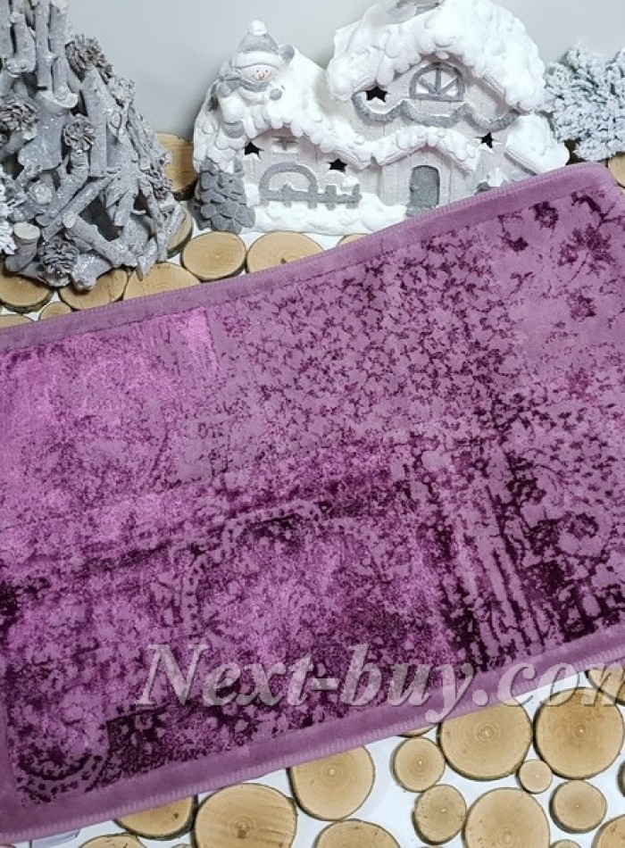 Ковер для пола 80×150 см Maison D’or Gardiner Patchwork Visne Турция — изображение 2