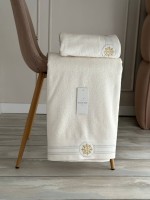 Maison D´or Elegance Marine банное махровое полотенце 85х150 см кремовое