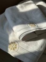 Maison D´or Elegance Marine рушник для обличчя махра білий - Зображення 3