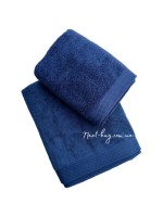 Махровий рушник Maison D'or Artemis 50х100см Navy