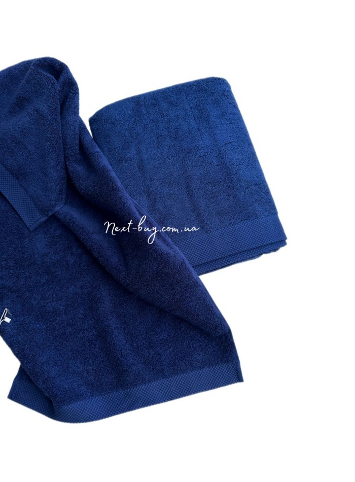 Maison D'or Artemis банний махровий рушник 85х150см Navy - Зображення 2