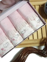 Набір рушників Maison Dor Roses pink-rose 30х50 - Зображення 2