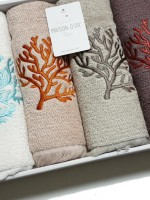 Maison Dor Coral набір рушників 4шт 100% бавовна - Зображення 5