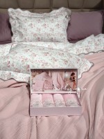 Набір рушників Maison Dor Roses pink-rose 30х50 - Зображення 4