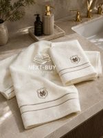Набір рушників для чоловіків Maison D'or Alain 3шт кремовий - Зображення 5