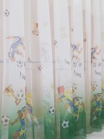 Тюль фатин Football - Зображення 2