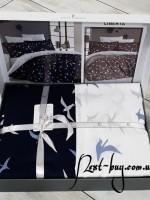 First Choice Liberta Lacivert(navy blue) постільна білизна сатин полуторний 160х220 - Зображення 2