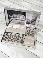 First choice Mona Toprak - Soil vip сатин постельное белье евро 200х220 — изображение 2