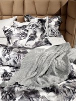 Tivolyo Home Комплект постільної білизни Genesis сірий євро 200х220 - Зображення 10