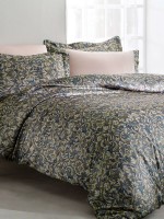 Tivolyo Home Комплект постільної білизни Velvet зелений євро 200х220