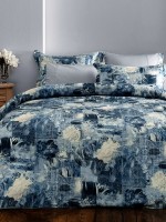 Tivolyo Home Комплект постільної білизни Odette сірий євро 200х220
